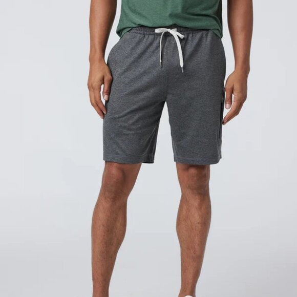 NWT Vuori Sunday Performance Short (Men) | Size: Medium, Color: Charcoal Heather - Picture 2 of 6